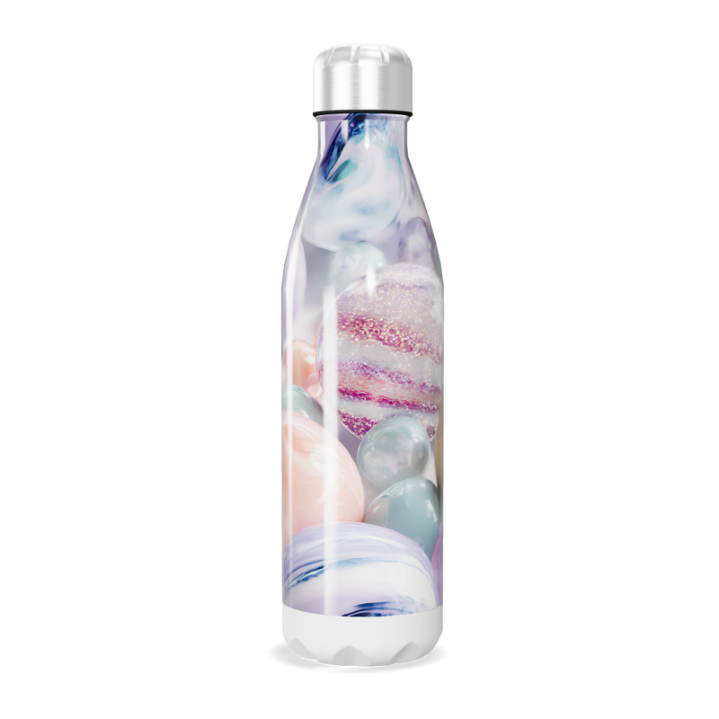 Garrafa Inox Bolhas Coloridas