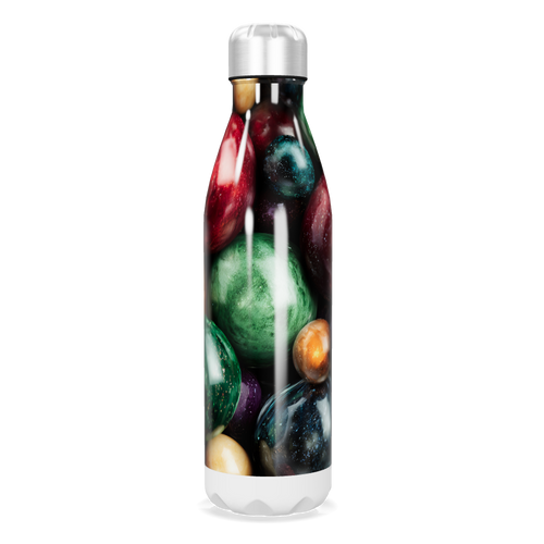 Garrafa Inox - Estampa Planetas Coloridos