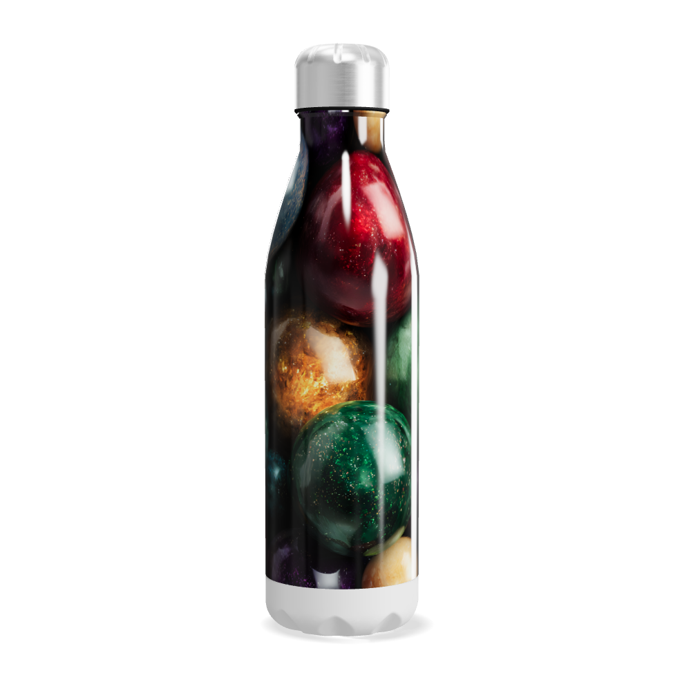 Garrafa Inox - Estampa Planetas Coloridos