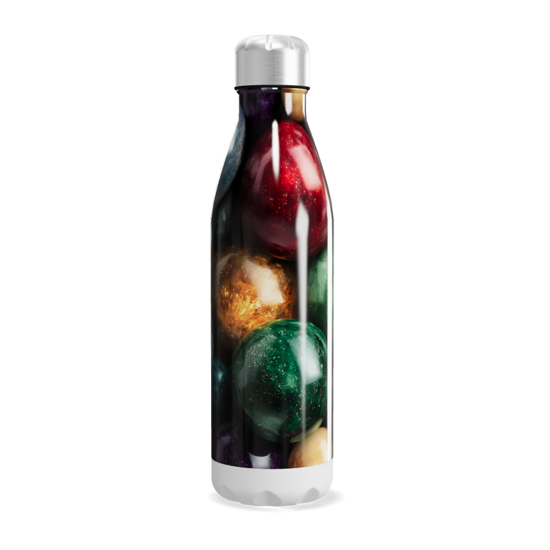 Garrafa Inox - Estampa Planetas Coloridos