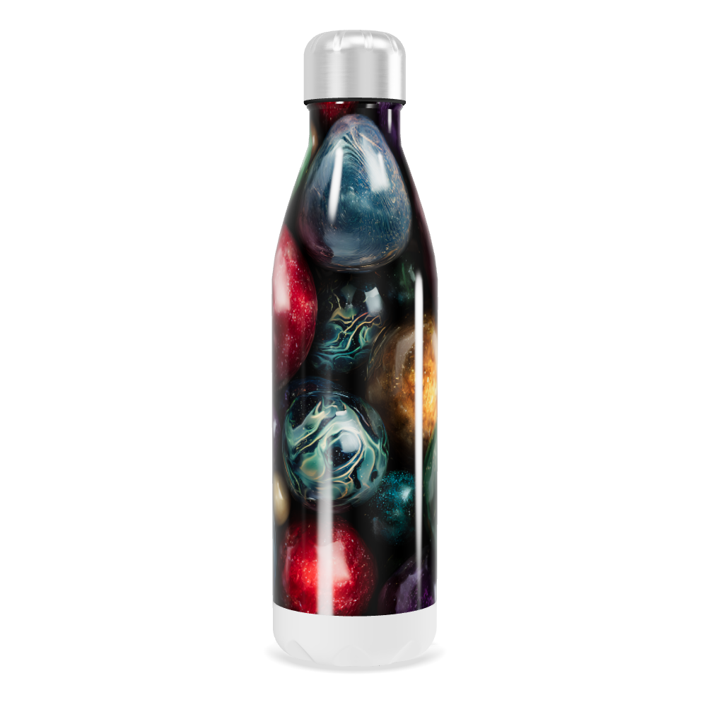 Garrafa Inox - Estampa Planetas Coloridos
