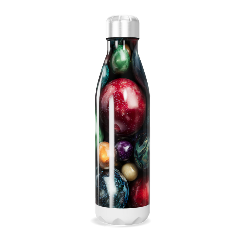 Garrafa Inox - Estampa Planetas Coloridos