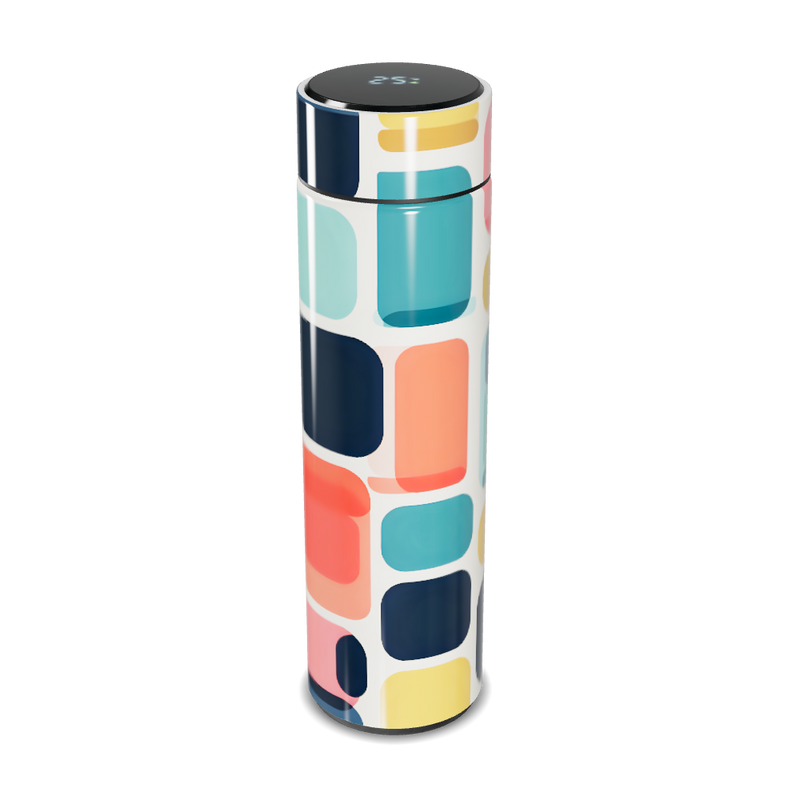 Garrafa Térmica Touch - Estampa Colorida