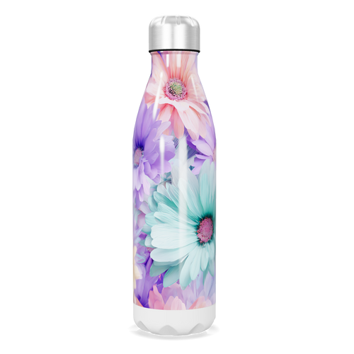Garrafa Inox - Floral Colorida 500ml