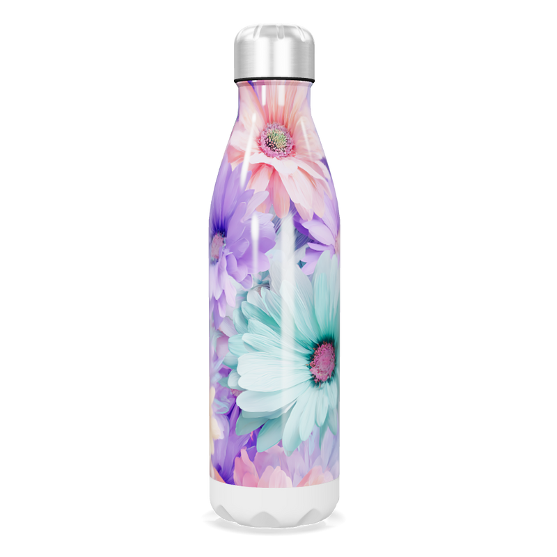 Garrafa Inox - Floral Colorida 500ml