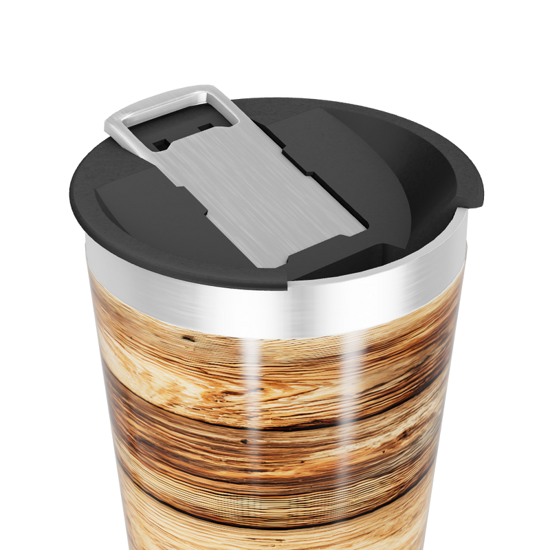 Copo Térmico - Estampa de Madeira