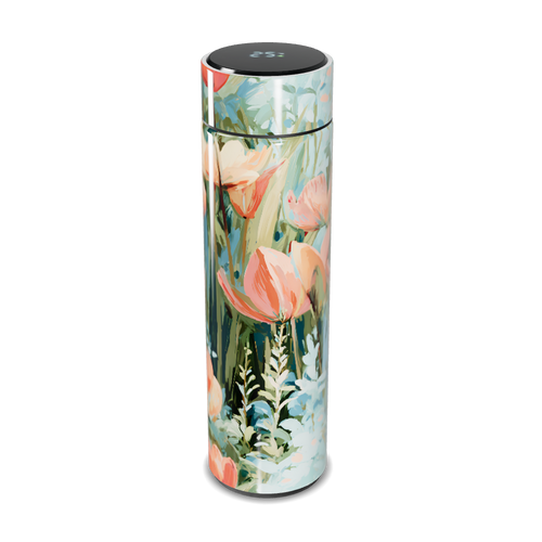 Garrafa Térmica Touch - Floral Colorida