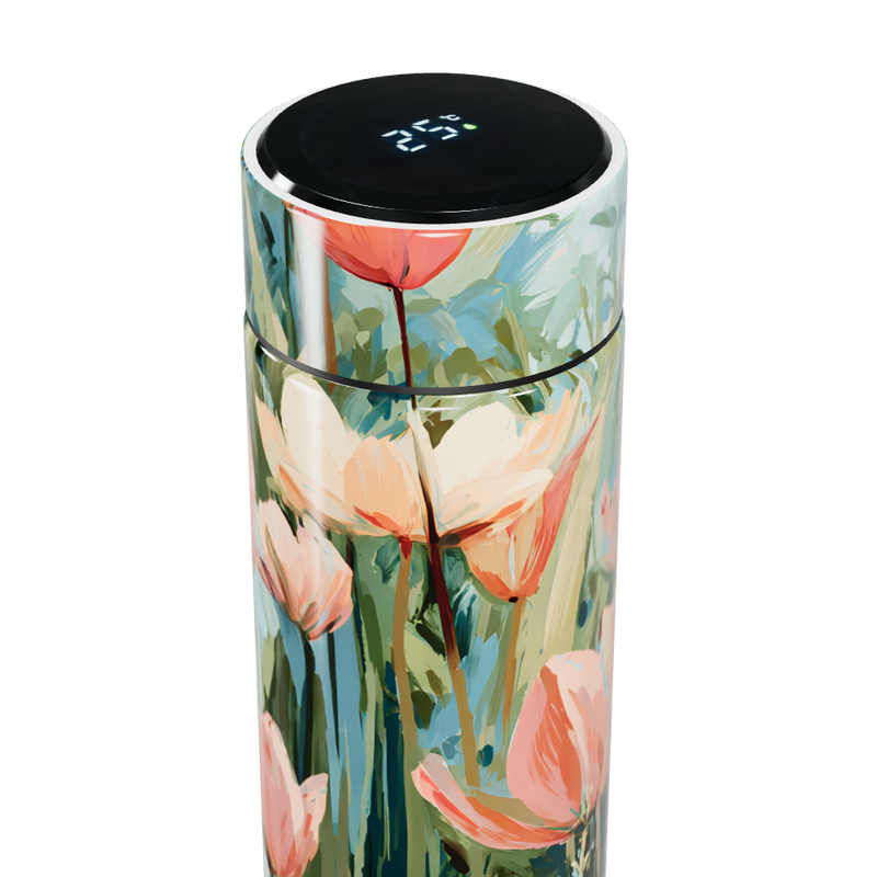 Garrafa Térmica Touch - Floral Colorida