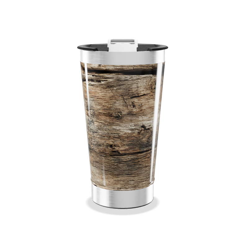Copo Térmico - Estampa Madeira