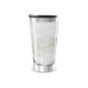 Copo Térmico - Mármore Branco Inox