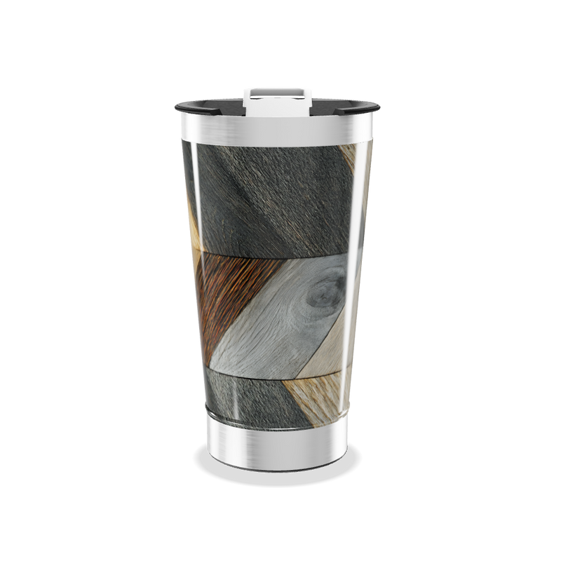 Copo Térmico - Estampa Madeira