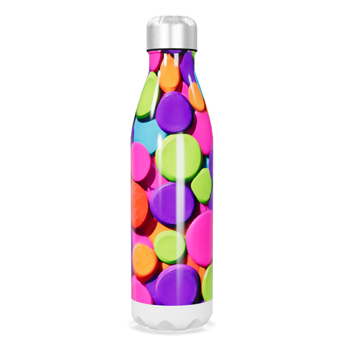 Garrafa Inox - Estampada Colorida 500ml