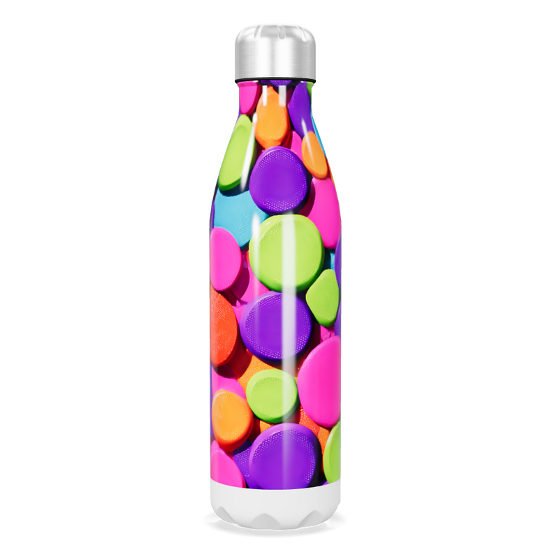 Garrafa Inox - Estampada Colorida 500ml