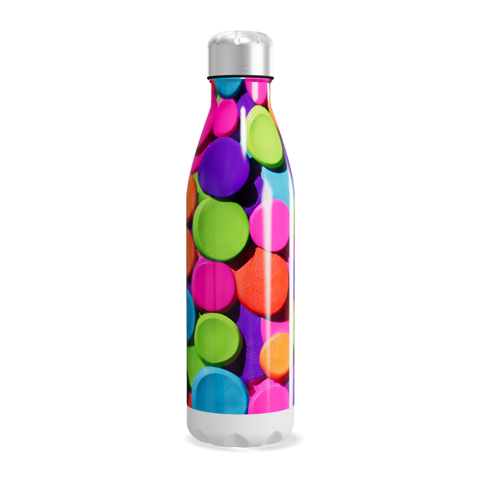 Garrafa Inox - Estampada Colorida 500ml