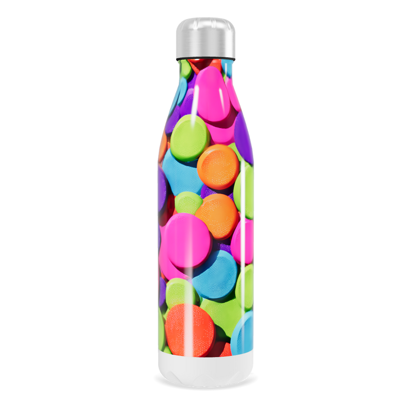 Garrafa Inox - Estampada Colorida 500ml