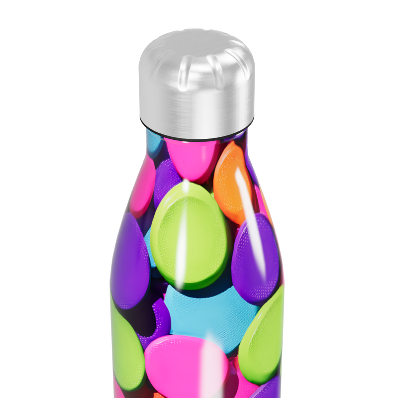 Garrafa Inox - Estampada Colorida 500ml