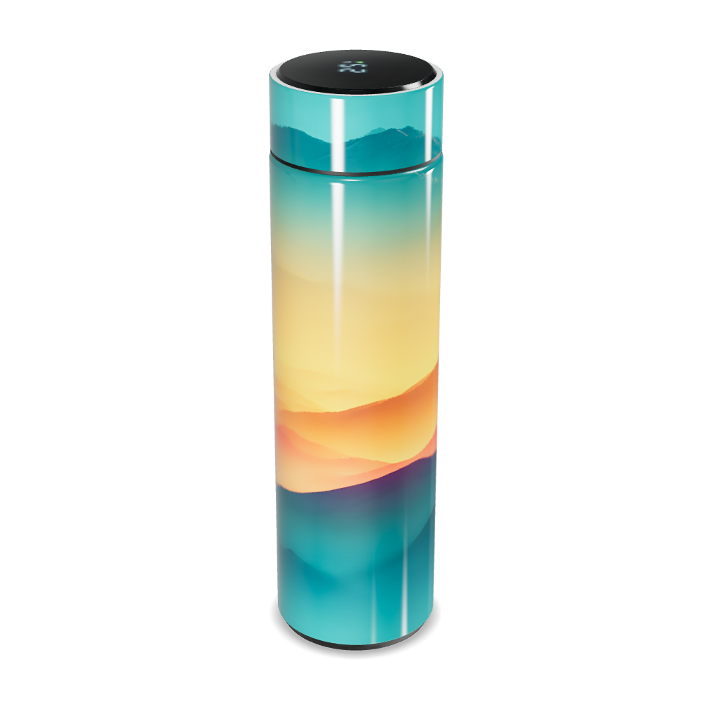 Garrafa Térmica Touch - Paisagem Colorida