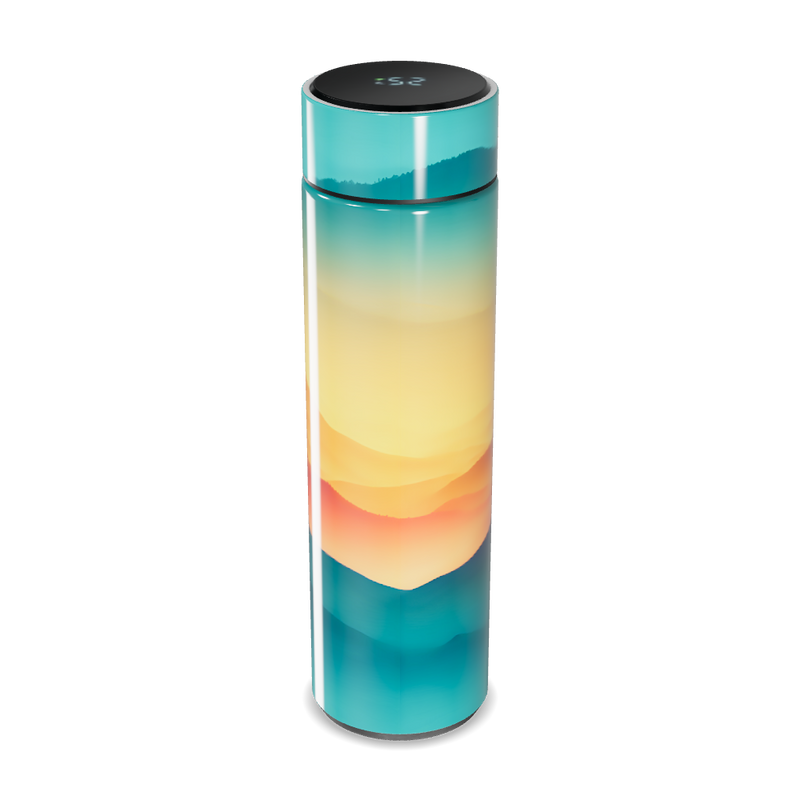 Garrafa Térmica Touch - Paisagem Colorida