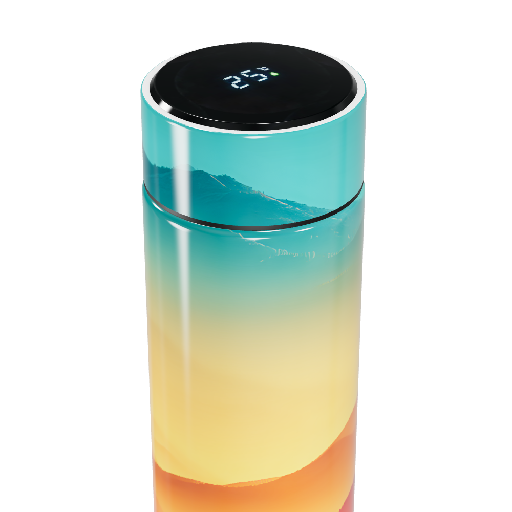 Garrafa Térmica Touch - Paisagem Colorida