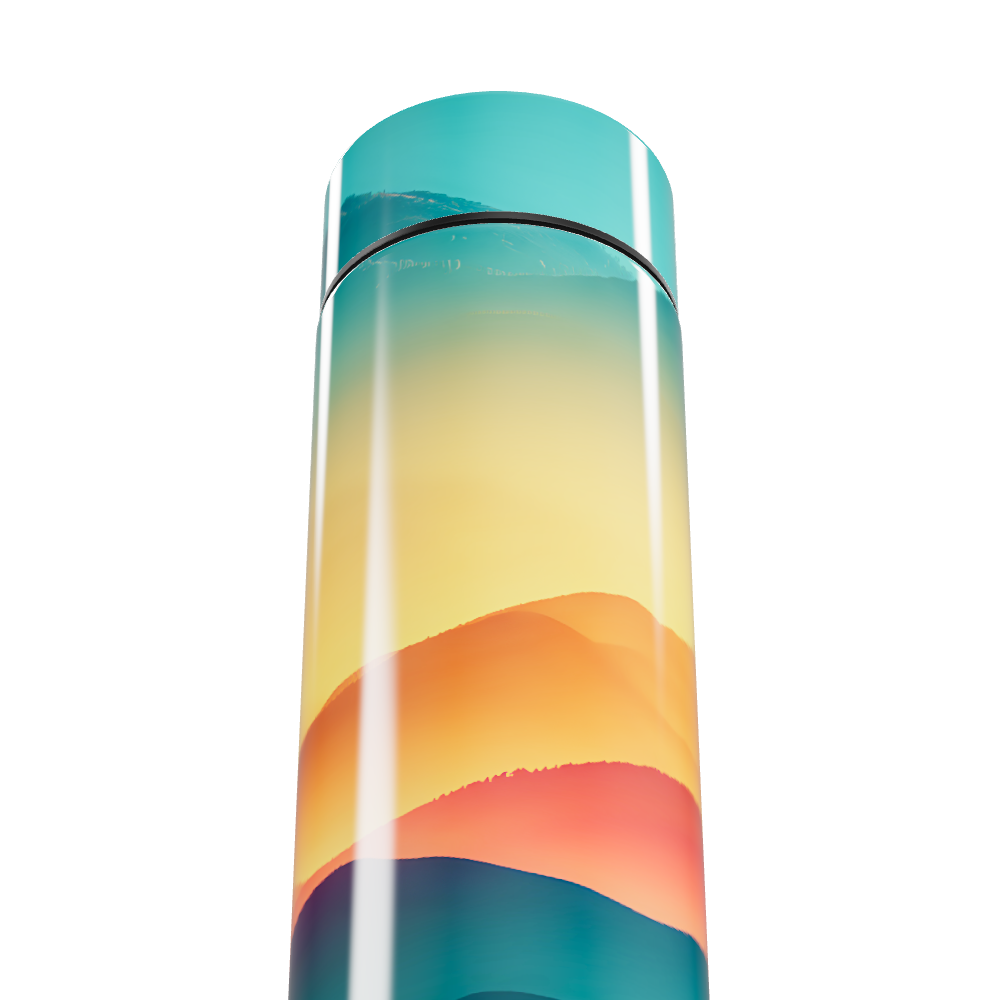 Garrafa Térmica Touch - Paisagem Colorida