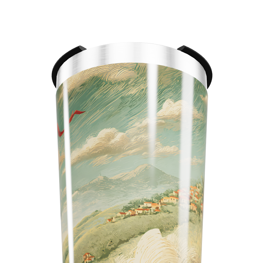 Copo Térmico - Paisagem Vintage