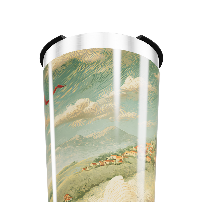 Copo Térmico - Paisagem Vintage