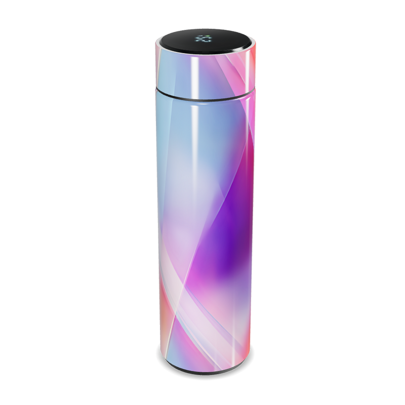 Garrafa Térmica Touch - Colorida com Display Digital