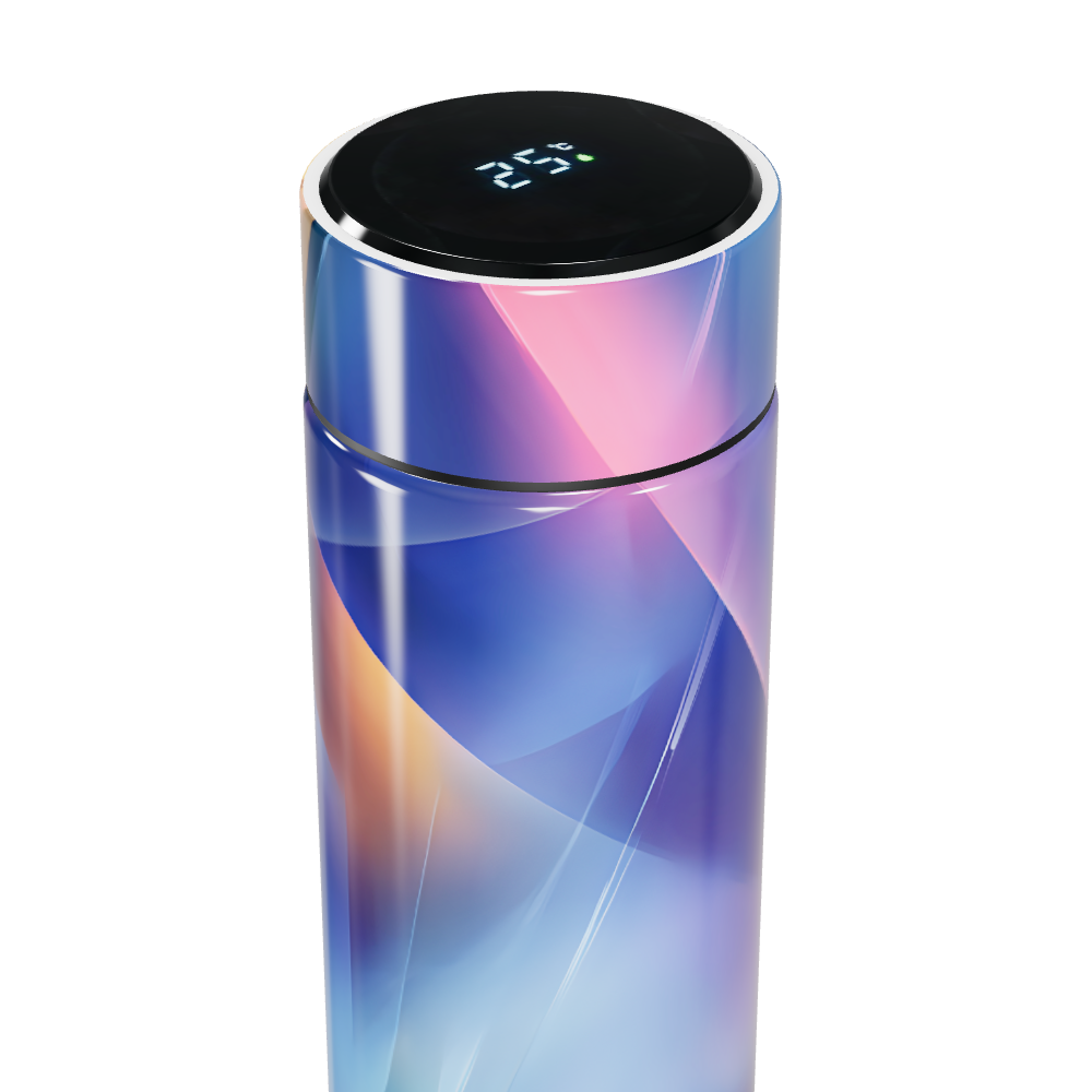 Garrafa Térmica Touch - Design Colorido Inox