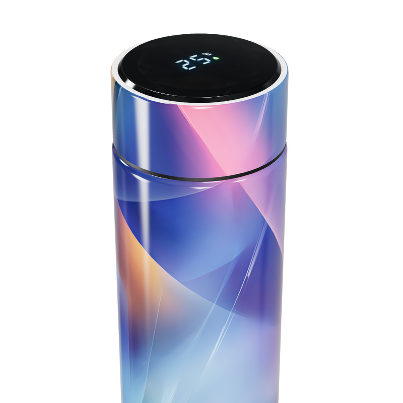 Garrafa Térmica Touch - Design Colorido Inox