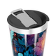 Copo Térmico - Floral Colorido Aço Inox