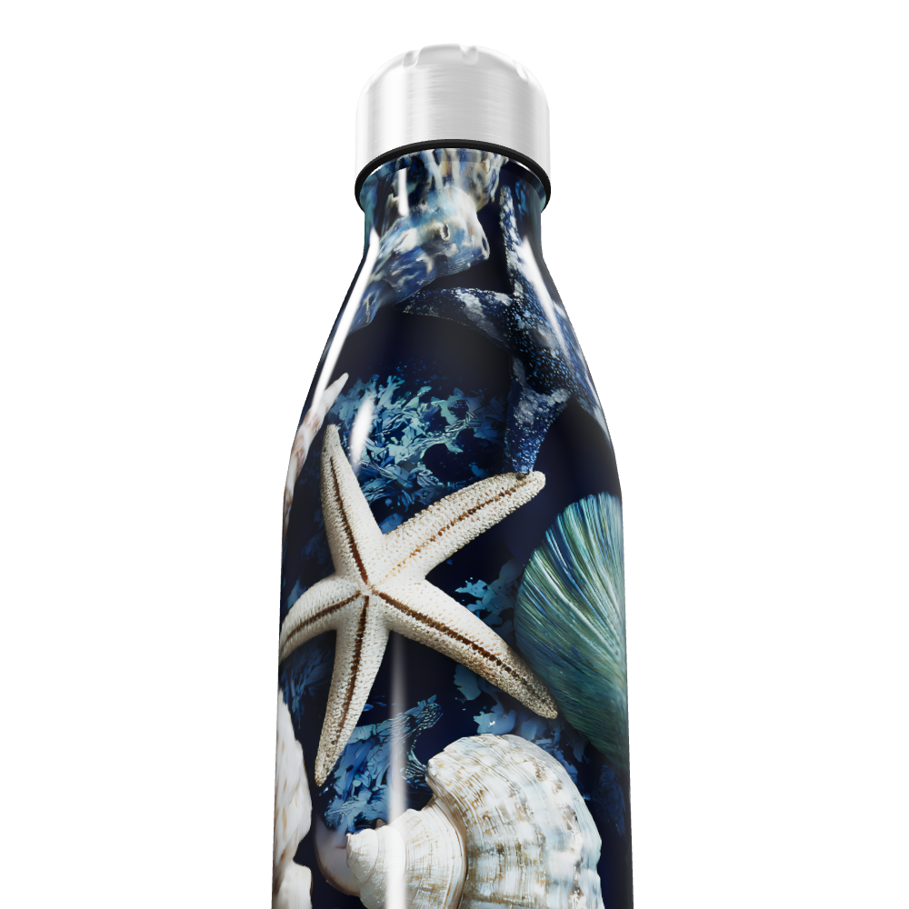 Garrafa Inox - Estampa Oceano 500ml