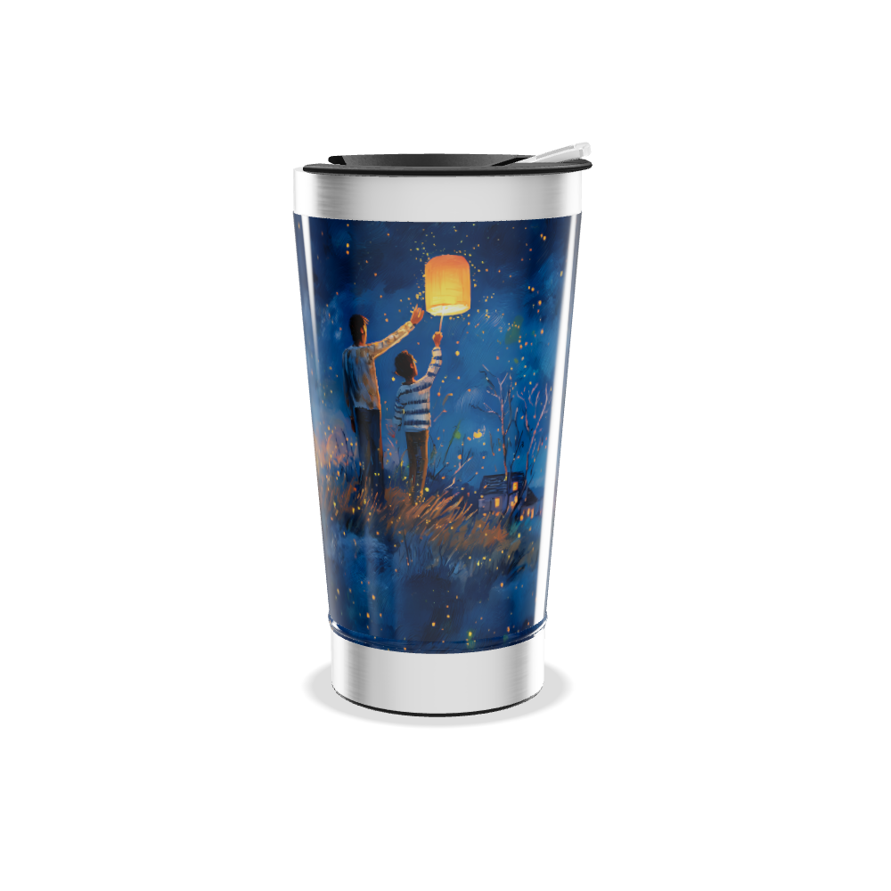 Copo Térmico - Estampa Céu Noturno