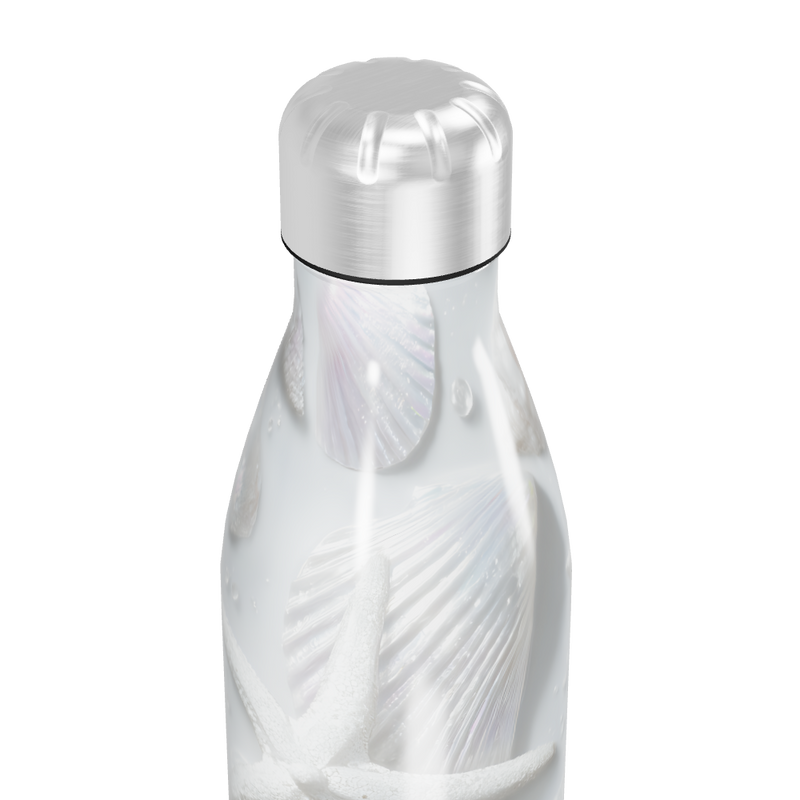 Garrafa Inox - Conchas Brancas