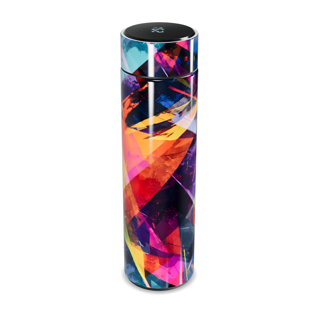 Garrafa Térmica Touch - Estampa Colorida