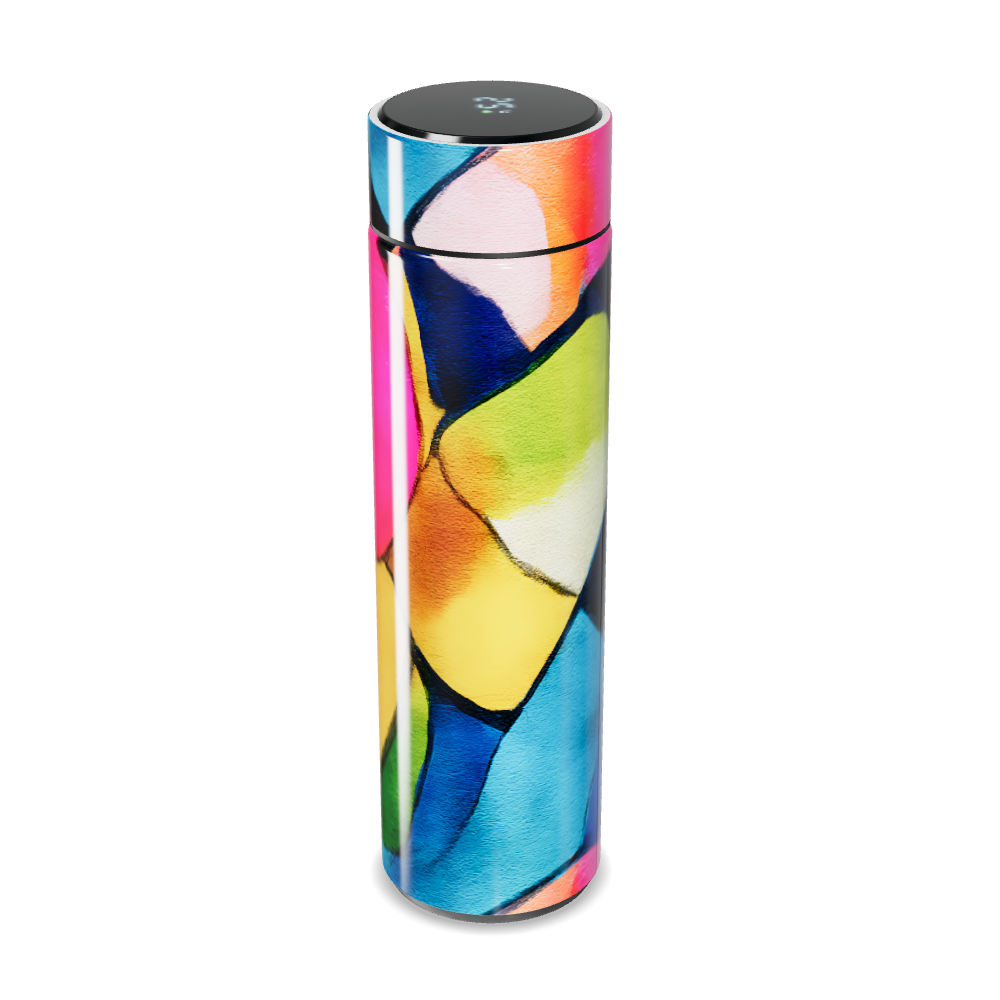 Garrafa Térmica Touch - Colorida com Display Digital