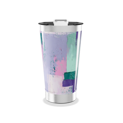 Copo Térmico - Abstrato Multicolorido