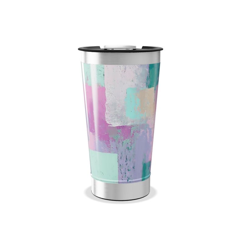 Copo Térmico - Abstrato Multicolorido
