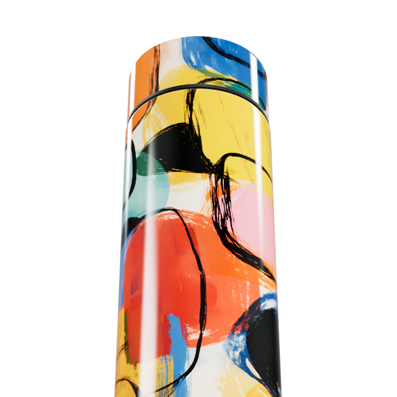 Garrafa Térmica Touch - Estampa Colorida