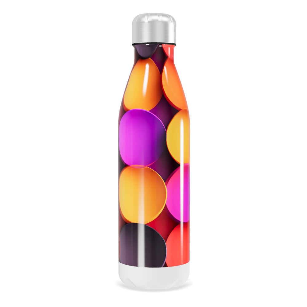 Garrafa Inox - Colorida com Estampa Vibrante