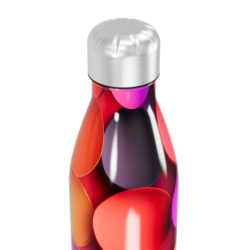 Garrafa Inox - Colorida com Estampa Vibrante