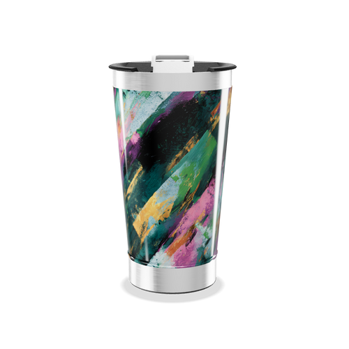 Copo Térmico - Aço Inox Estampa Colorida