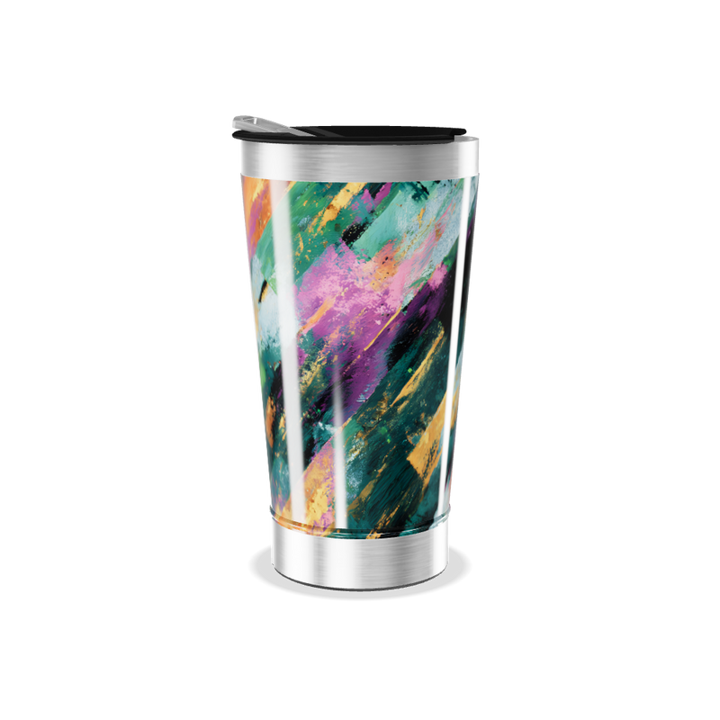 Copo Térmico - Aço Inox Estampa Colorida