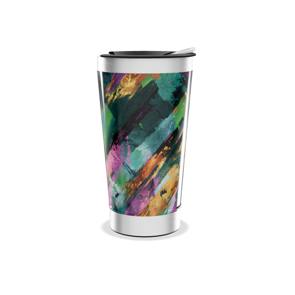 Copo Térmico - Aço Inox Estampa Colorida