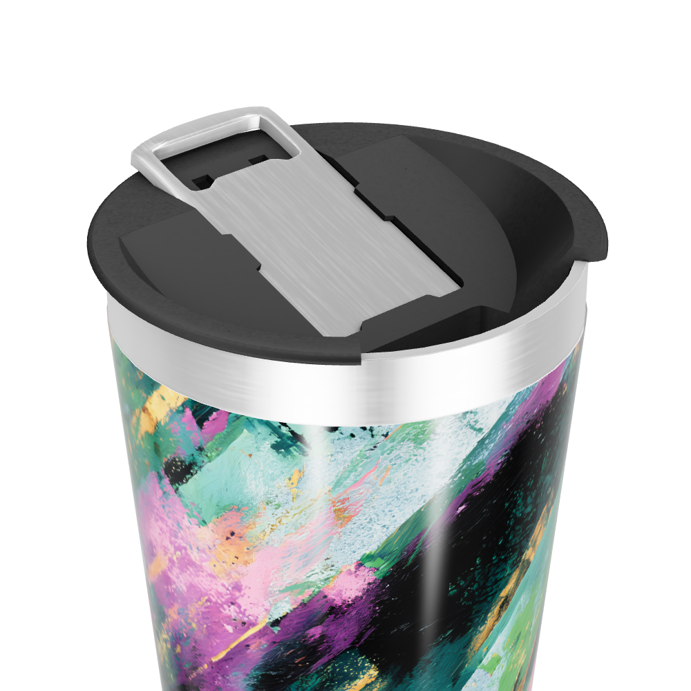 Copo Térmico - Aço Inox Estampa Colorida