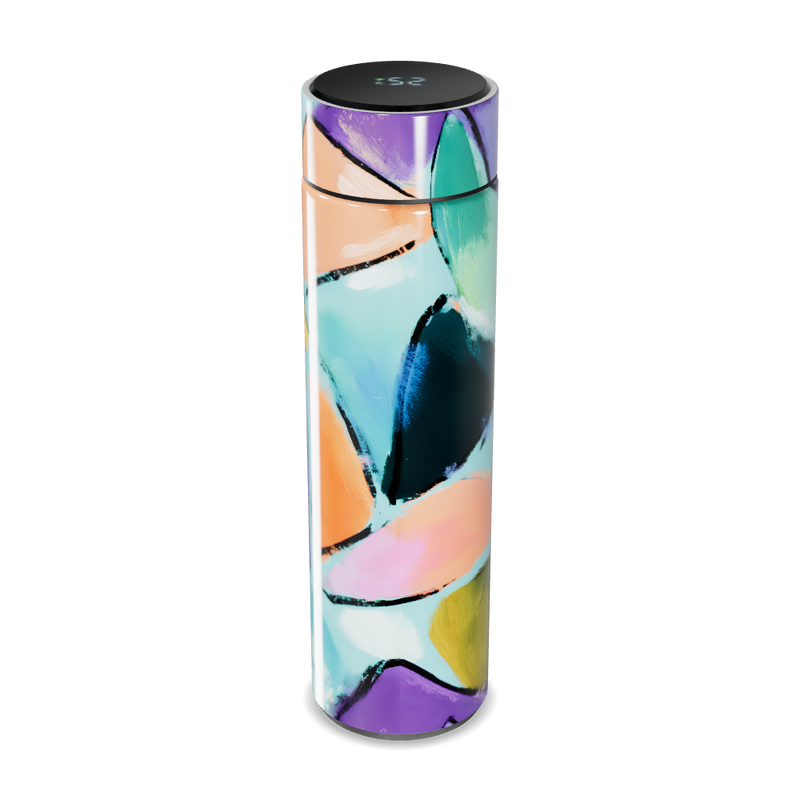 Garrafa Térmica Touch - Colorida com Display Digital