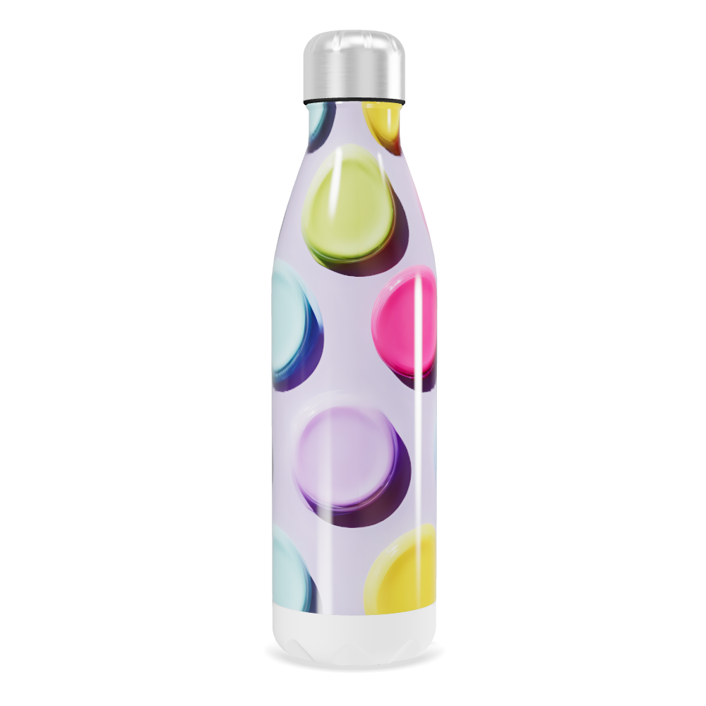 Garrafa Inox - Estampa Colorida