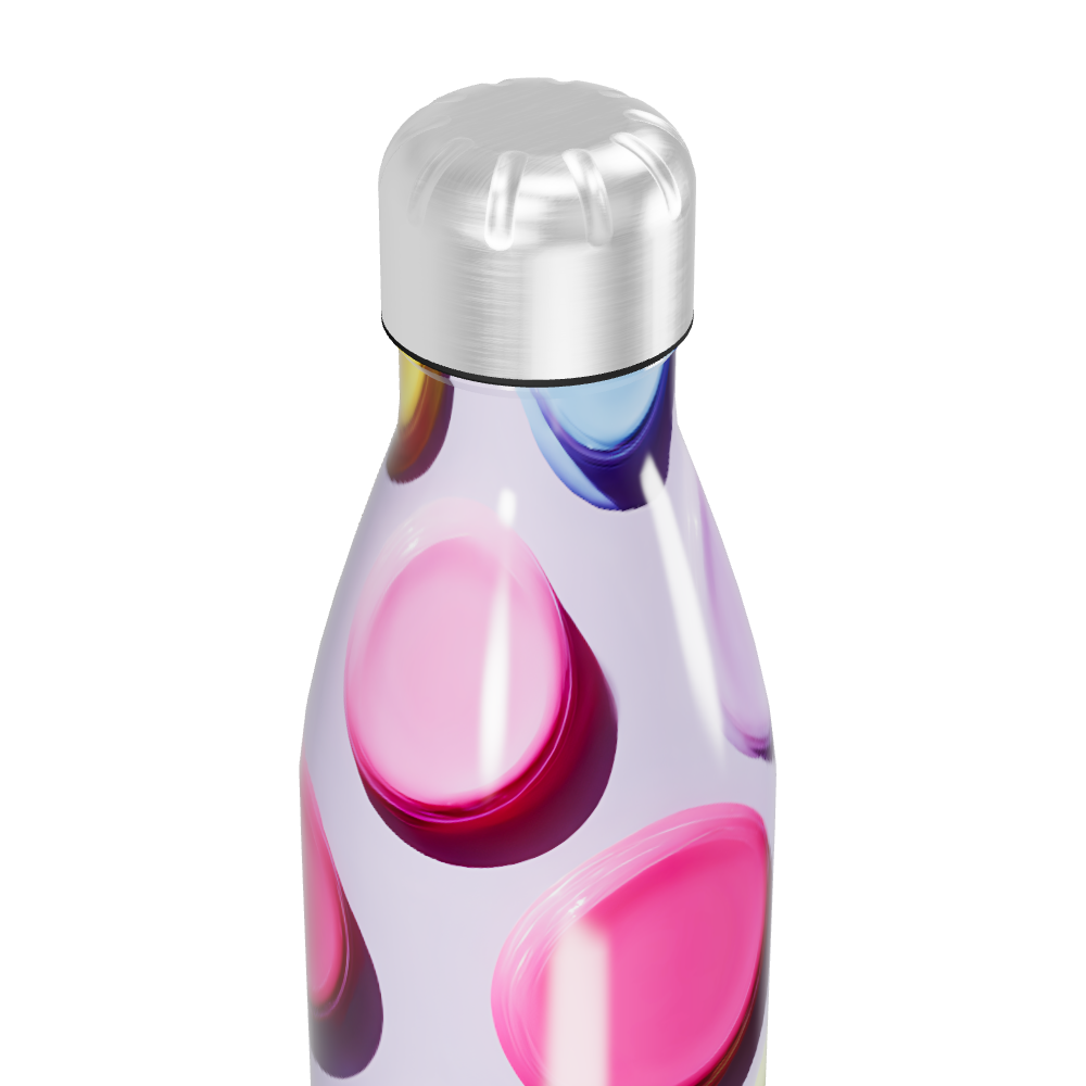 Garrafa Inox - Estampa Colorida