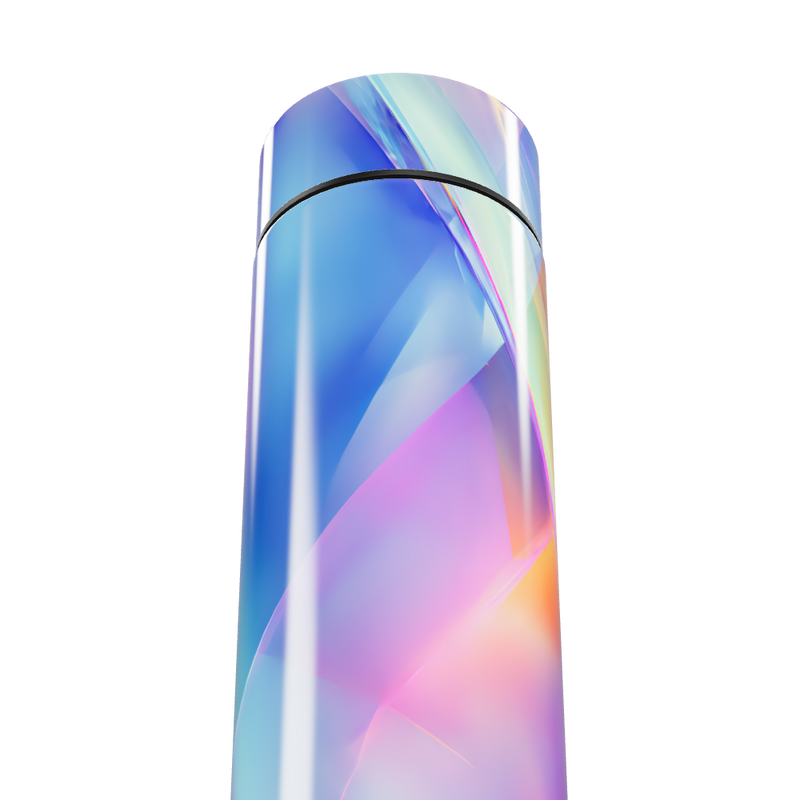 Garrafa Térmica Touch Holográfica LED