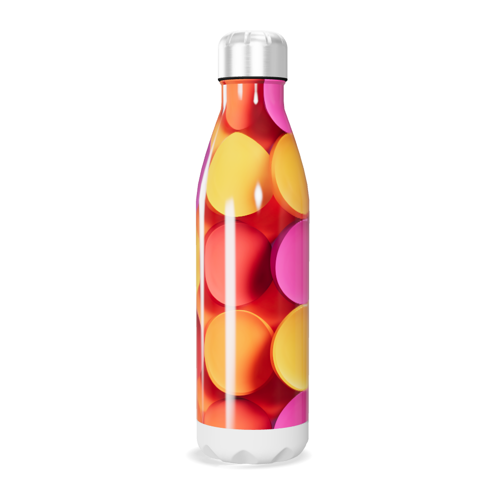 Garrafa Inox Colorida - Design Vibrante