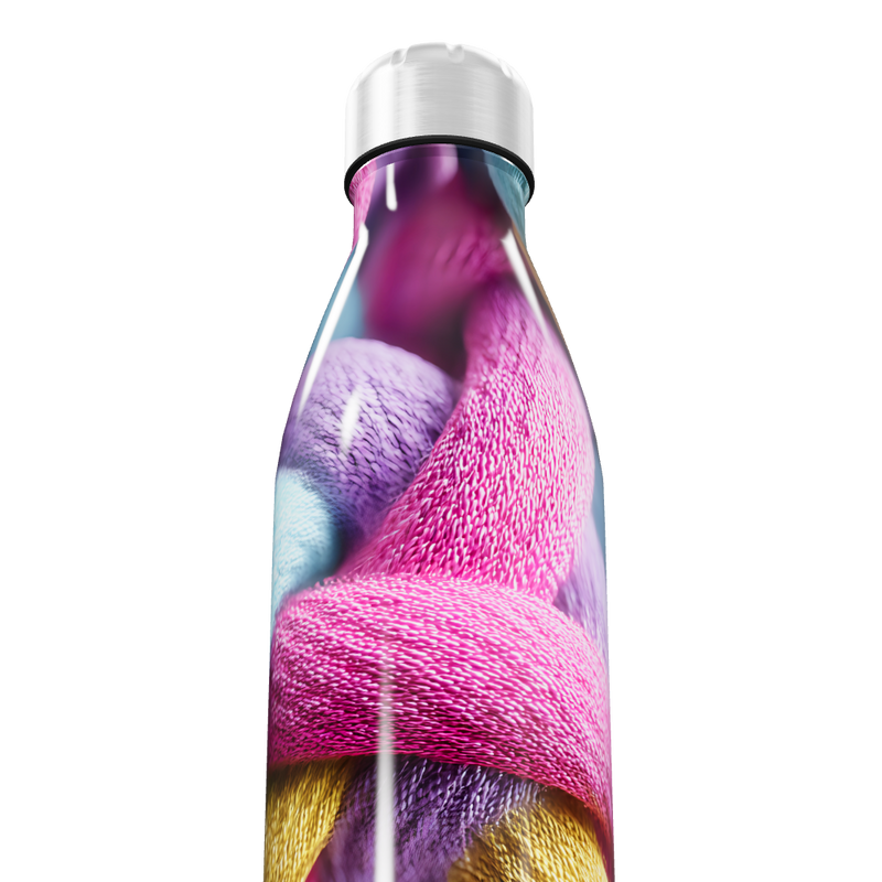 Garrafa Inox - Estampa Colorida